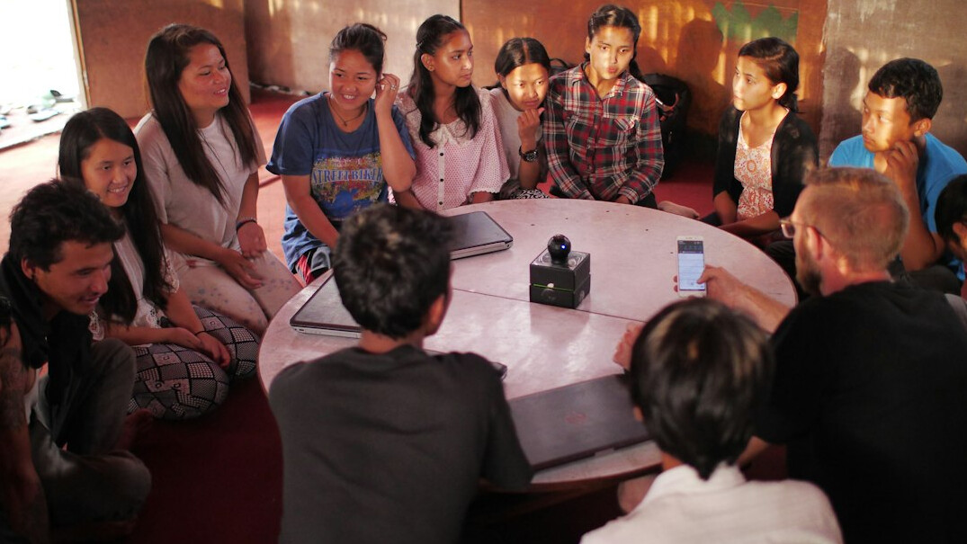 group of people in discussion